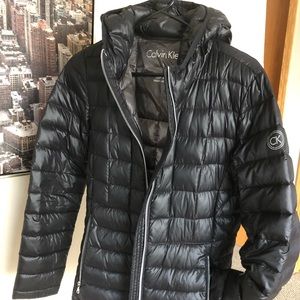 Calvin Klein lightweight Packable Down Jacket S